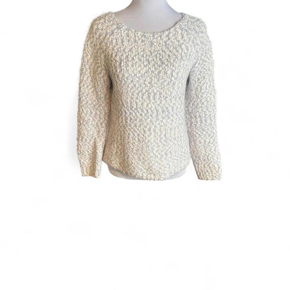 Buffalo David Bitton Women's Blue and White Jumper